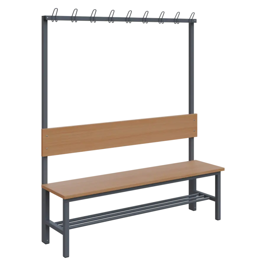 SVJ - 160 stěna jednostranná věšáková RAL 7046 - šedá